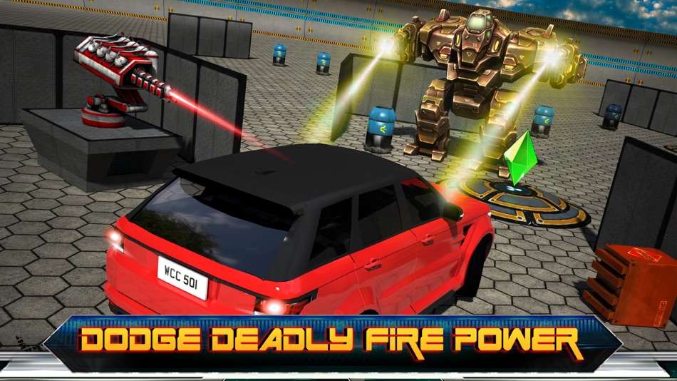 #2. Car Vs. Robots Demolition 2016 (iOS) 由: Tap2Play, LLC (Ticker: TAPM)