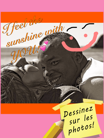 Screenshot #5 pour Mignonne Texte sur Photos Editeur avec les Polices