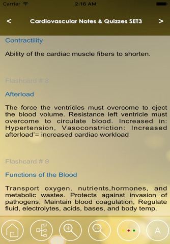 Cardiovascular Exam Review - Study Notes & Quiz - 3300 Flashcards Concepts & Q&A screenshot 3