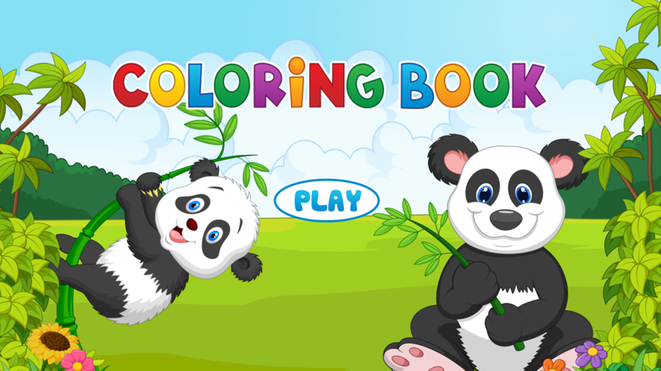 Panda Coloring Book - Painting Game for Kids - 1.4 - (iOS)