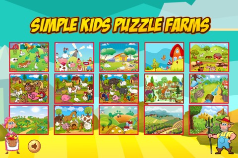 Simple Kids Puzzle Farm -  シンプルなパズルゲームのおすすめ画像2