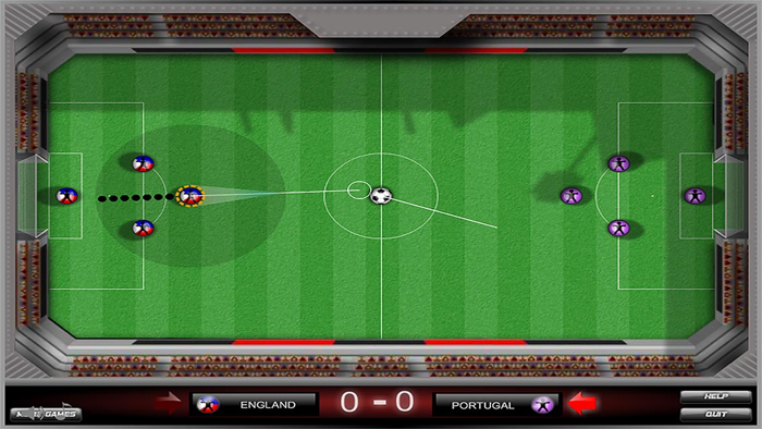 Pocket Soccer League － the Best Finger Soccer Game