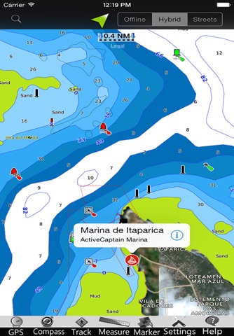 Brasil GPS Nautical Charts screenshot 3