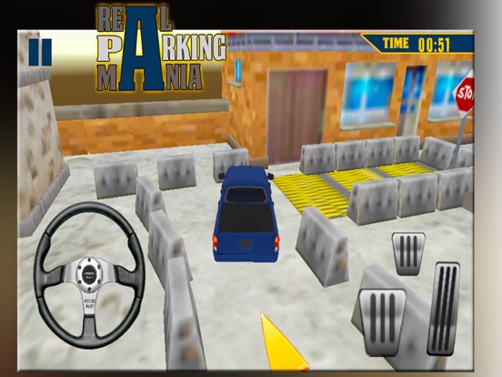 Real Car Parking Simulator-Driving School Test 3D iPad screenshot