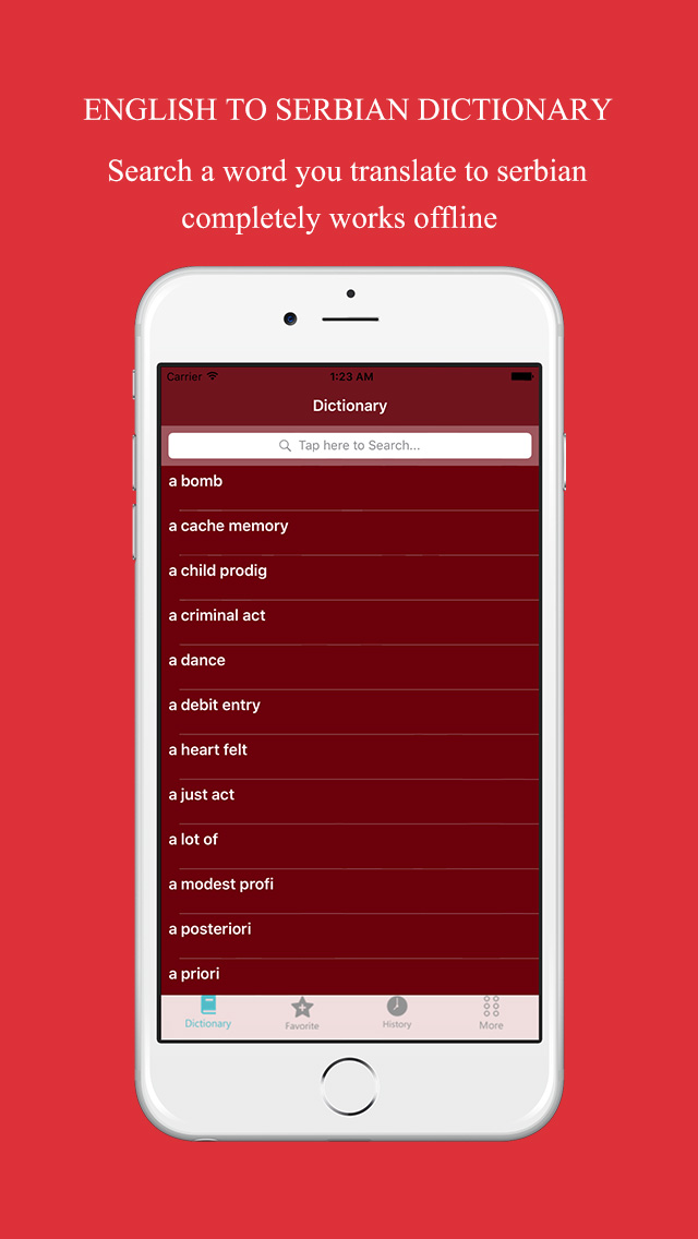 English to Serbian Dictionary Free and Offline