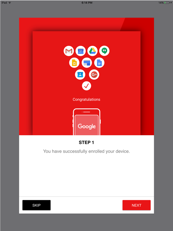 App screenshot