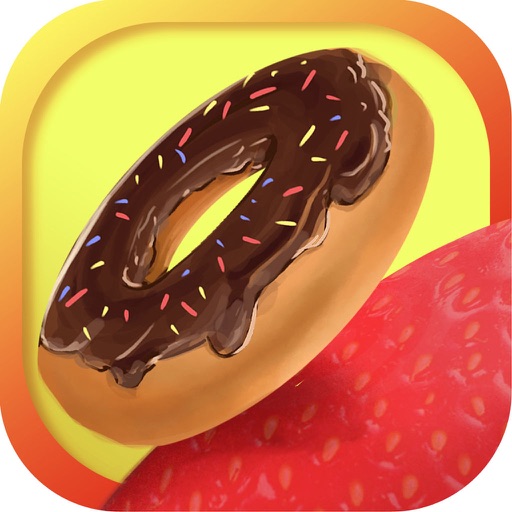 Curvulate Donut Theme- Food Super Challenge iOS App