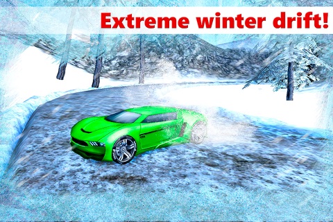 Winter Drift Car Racing 3D Free screenshot 3