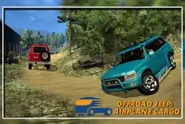 Game screenshot Offroad Jeep: Airplane Cargo mod apk