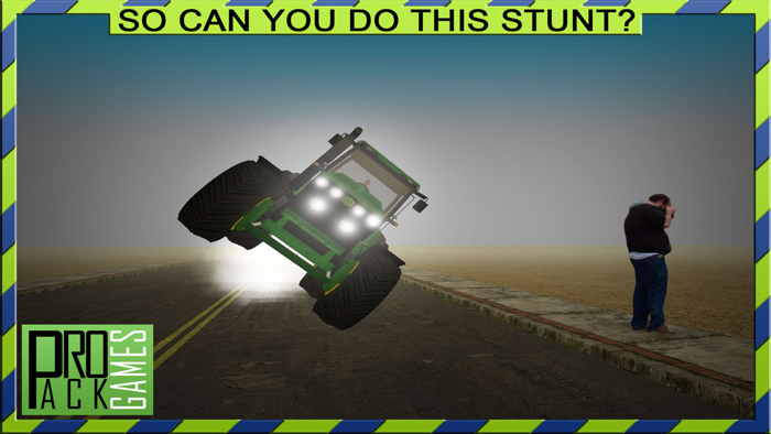 V8 reckless Tractor driving simulator – Drive your hot rod muscle machine on top speed