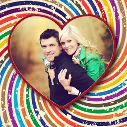 I Love You Photo Frame - Photo frame editor app icon