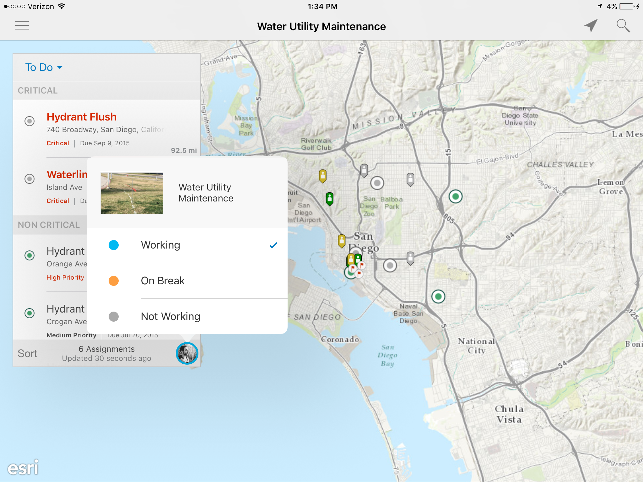 Workforce for ArcGIS screenshot 6
