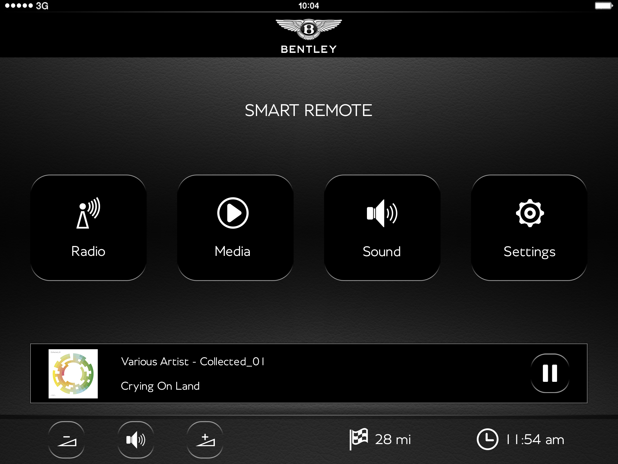 Bentley Smart remote screenshot 6