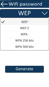 Wifi password Generator 2 screenshot #3 for iPhone