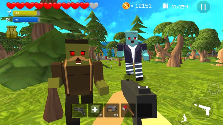 Block City Craft 3D-Multiplayer free mobile pixel strike wars gun shooting games screenshot-4