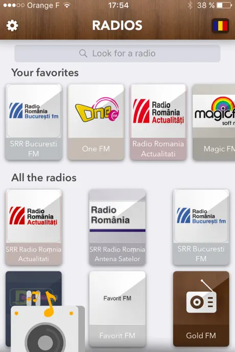 Romanian Radio - access all Radios in România FREE