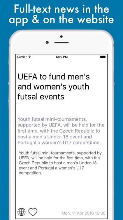 Football News - Futsal Edition screenshot-3