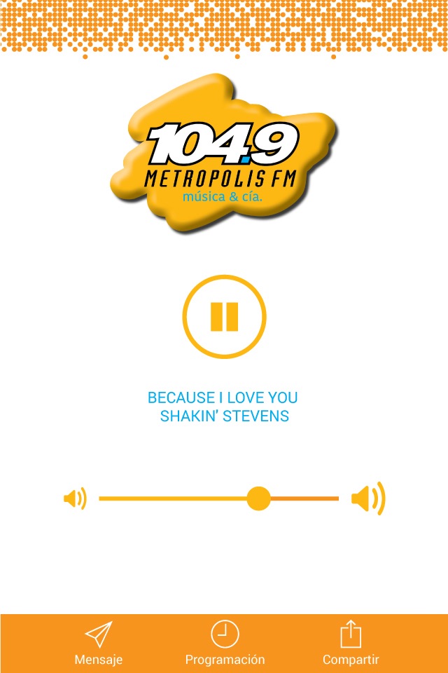 Metrópolis FM 104.9 Uruguay screenshot 3