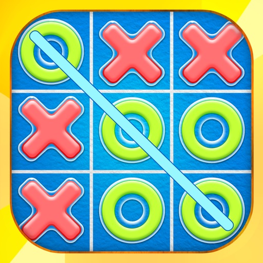 Tic Tac Toe (XOXO,XO,Connect 4, 3 in a Row,Xs and Os) Icon