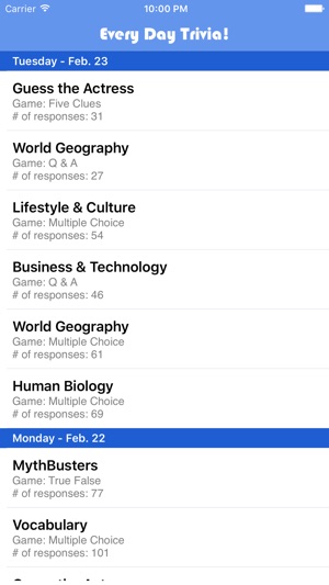 Trivia Every Day(圖4)-速報App