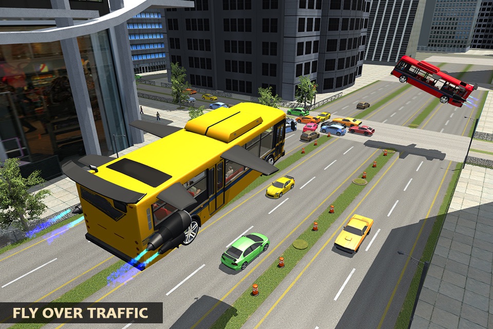 City Bus High Flying Simulator screenshot 3