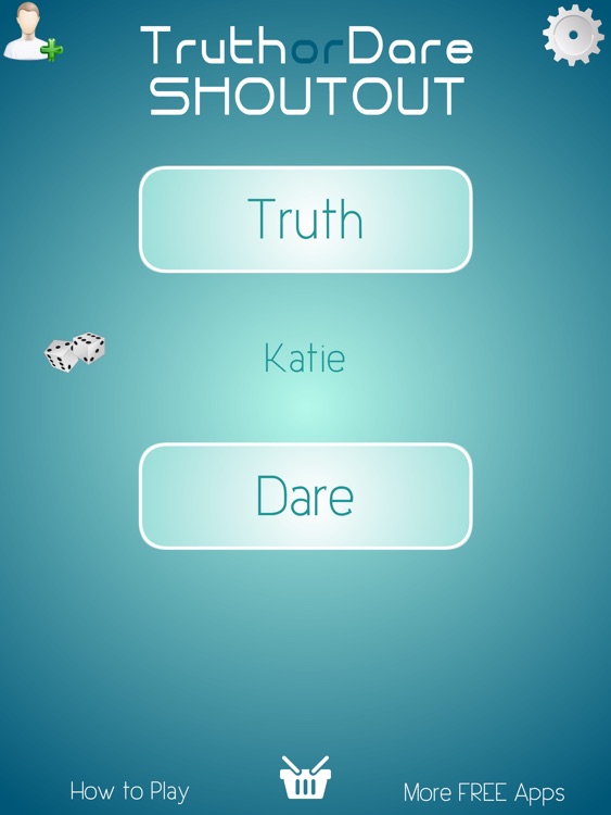 Truth or Dare Shoutout - iPad