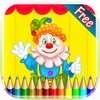 Icon Cartoon Circus Coloring Book - All in 1 Animal Drawing and Painting Colorful for kids games free