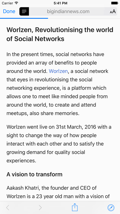 Startup News India - Venture Capital, Angels & Entrepreneurship - Big Indian News iPhone screenshot 5 - News app