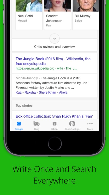 Universal Search Engine