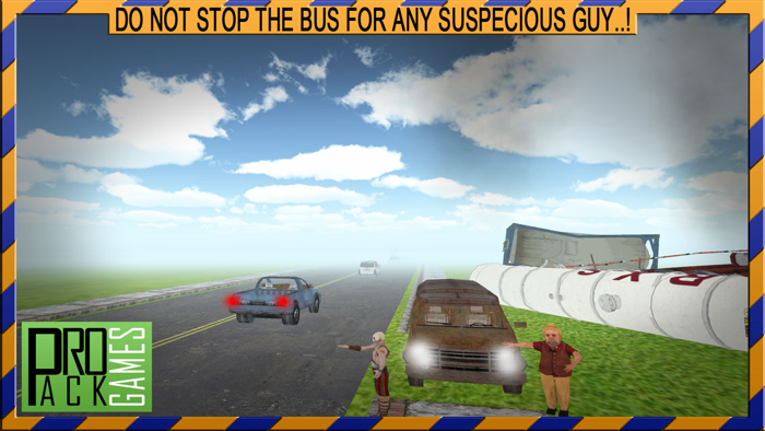 Mountain bus driving and dangerous robbers attack - Escape and drop your passengers safely