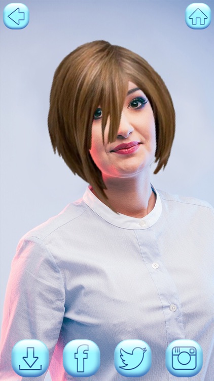 Hair Color Changing App - Try Various Shade.s & Hairstyle.s with Automatic Wig Modifier screenshot-4