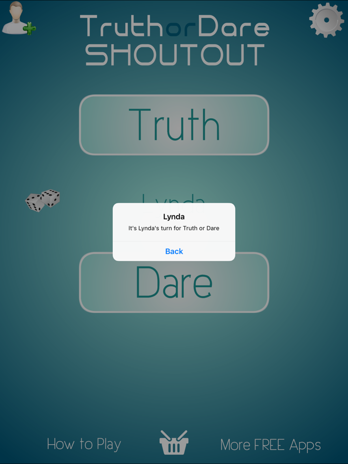 Truth or Dare Shoutout - iPad
