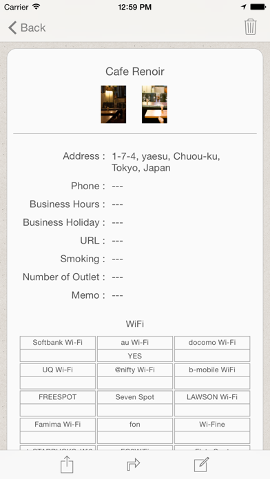 Screenshot #2 pour Prise de courant et wi-fi emplacement de partage MAP informations