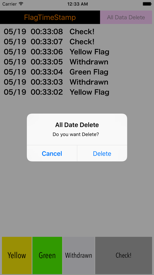 #2. Flag Time Stamp (iOS) 由: Takashi IYODA