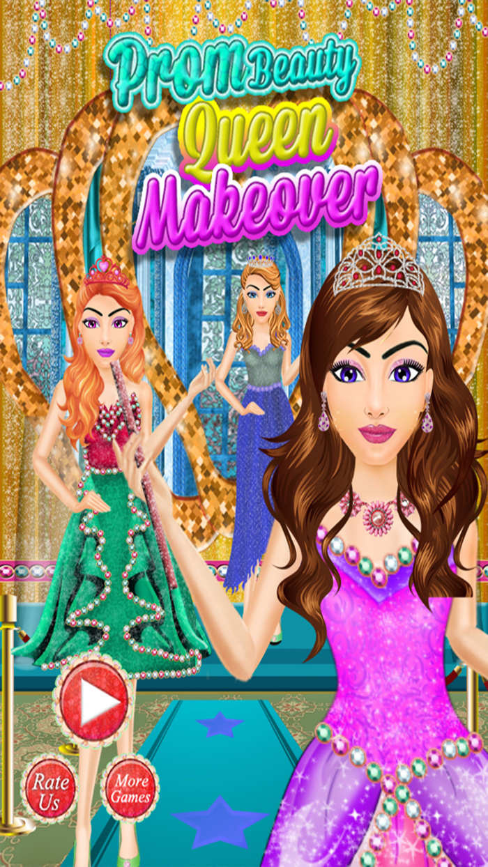 Prom Beauty Queen Makeover - Games for Girls