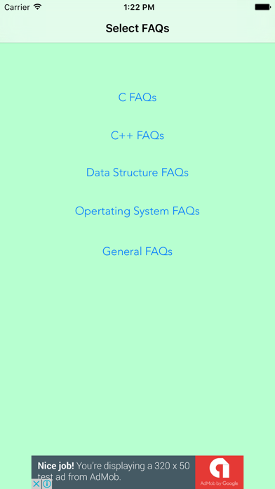 Screenshot #3 pour CS Interview FAQs