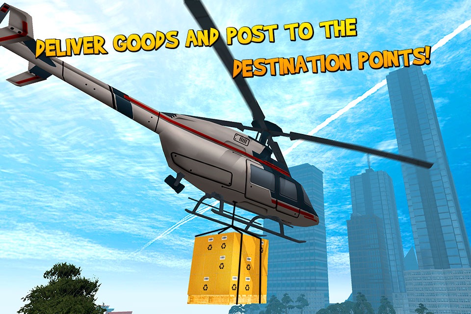 City Helicopter Flight Simulator 3D screenshot 3