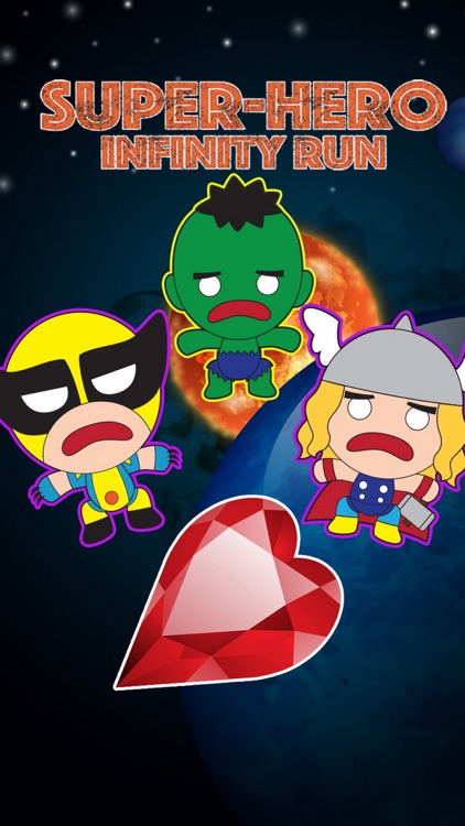 Super-Hero Infinity Run - for Captain-America and Iron-Man Adventure Edition