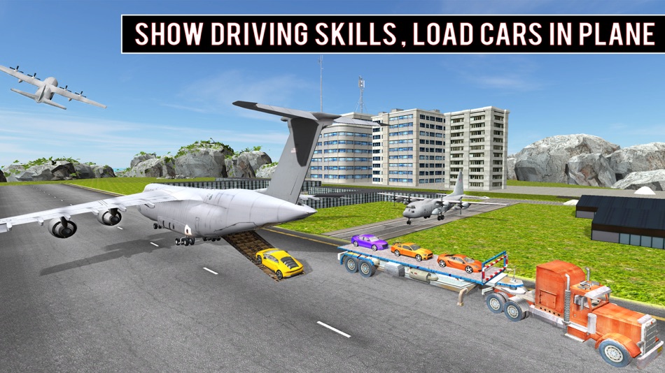 #1. Modern Car Transporter plane (iOS) 由: Amjad Islam