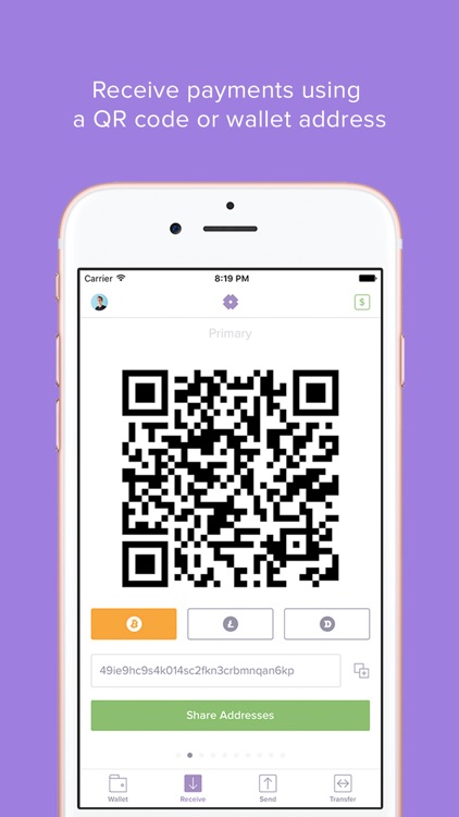 SNAPCARD Bitcoin Wallet