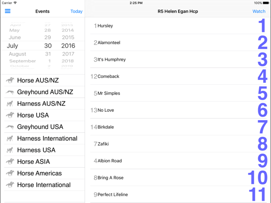Screenshot #4 pour The Hot Tip - Horse, Harness & Greyhound Racing