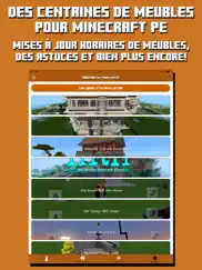 furniture for minecraft pe - furniture for pocket edition iPad Captures Décran 1