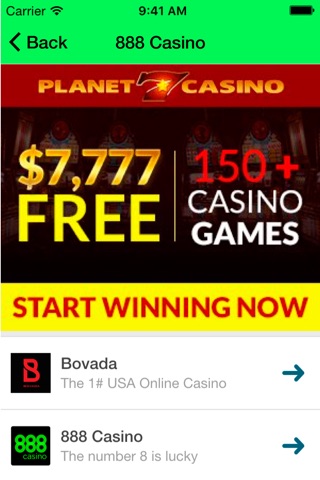 Best Online Casino Reviews - real money casino, poker, blackjack, roulette, bingo, online gambling screenshot 2