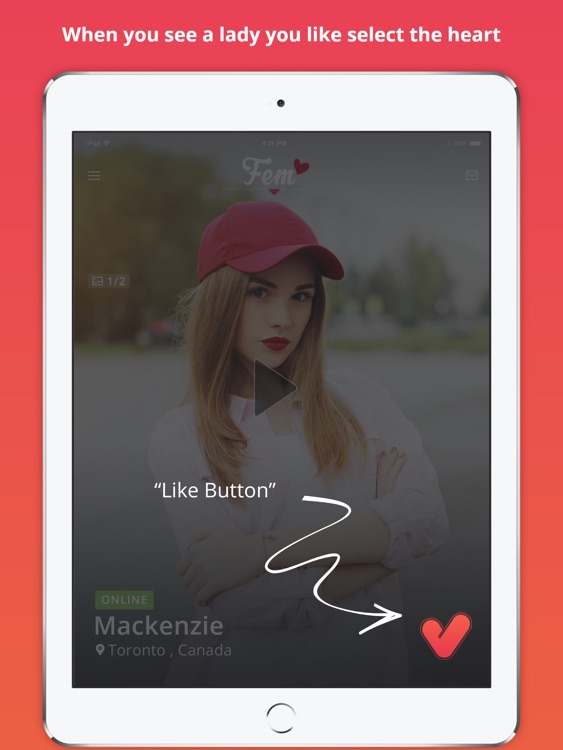 FEM - Lesbian Dating Chat with Ladies