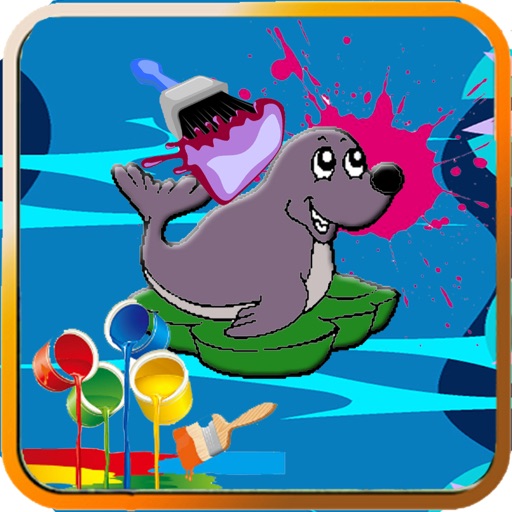 Coloring For Kids Sea Animals Edition Edition iOS App