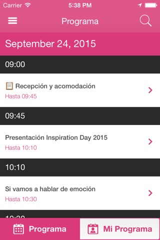 Womenalia Inspiration Day screenshot 2