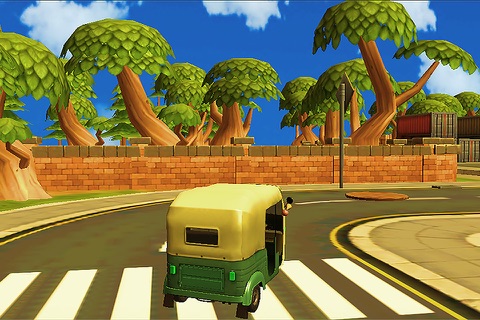 City Tuk Tuk Rickshaw : free simulation game screenshot 3