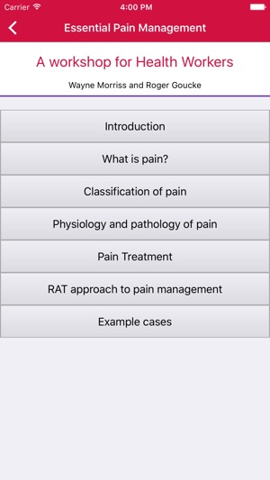 EPM - Essential Pain Management(圖3)-速報App