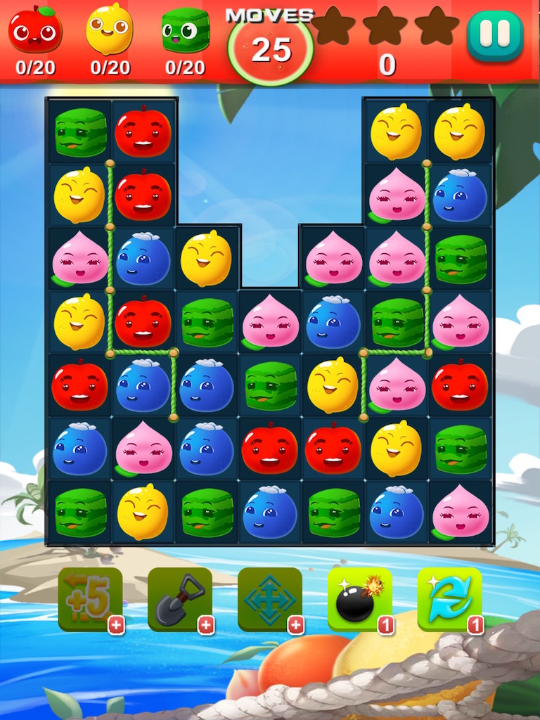 Fruit Frenzy : A Match 3 Game