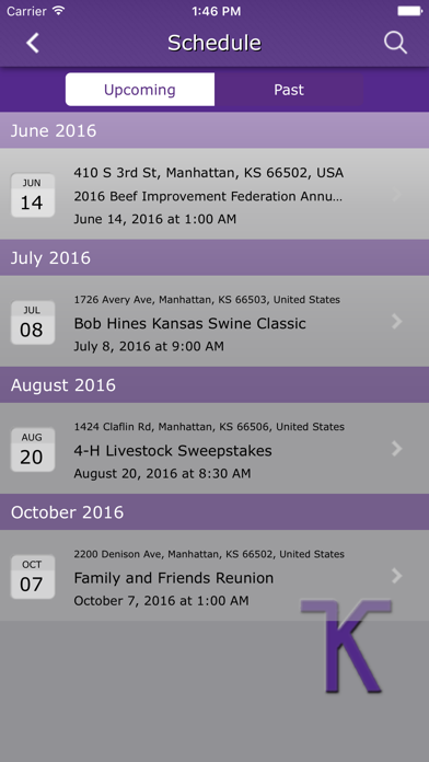 Screenshot 2 of K-State Animal Sciences & Industry App